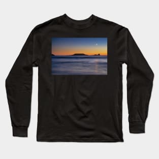 Worms Head, Rhossili Bay Long Sleeve T-Shirt